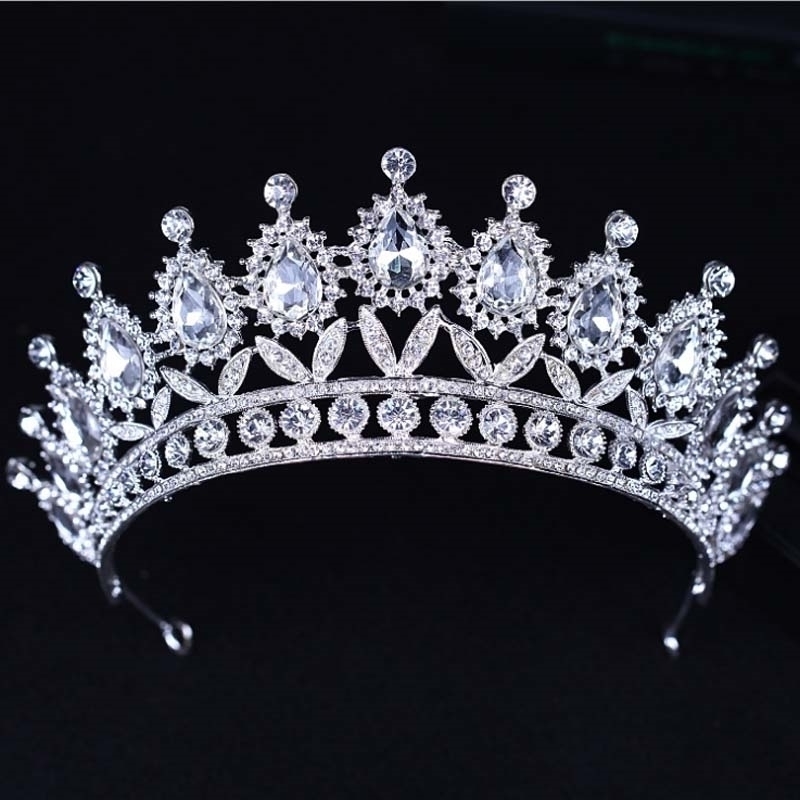 2018 New Baroque KMVEXO Big Rhinestone Crystal Beaded Headband Tiara Bride Crown Luxury Wedding Korean Hair Ornaments
2018 New Baroque KMVEXO Big Rhinestone Crystal Beaded Headband Tiara Bride Crown Luxury Wedding Korean Hair Ornaments
