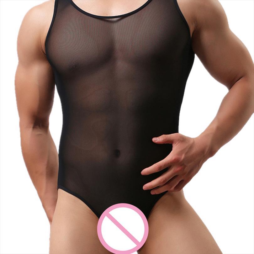 mens tank mesh men transparent bodysuit fitness undershirts vest, White;black
mens tank mesh men transparent bodysuit fitness undershirts vest, White;black
