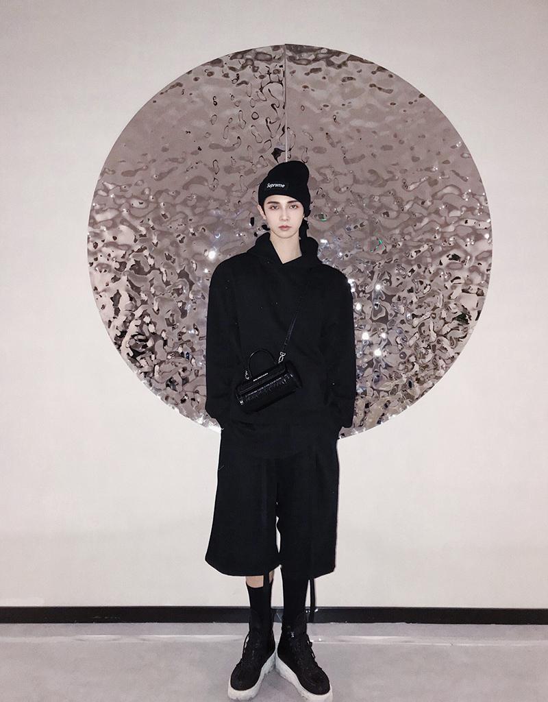 Cropped Pants Men's Summer Loose Trend Tide Brand Ins Harlan Sports 7 Points Casual Shorts