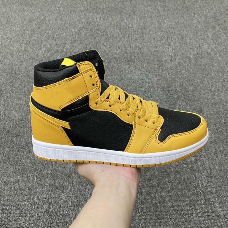 1 High OG Pollen Shoe Women Men Basketball Shoes Yellow Black Outdoor Sports Sneakers Mens Trainers
1 High OG Pollen Shoe Women Men Basketball Shoes Yellow Black Outdoor Sports Sneakers Mens Trainers