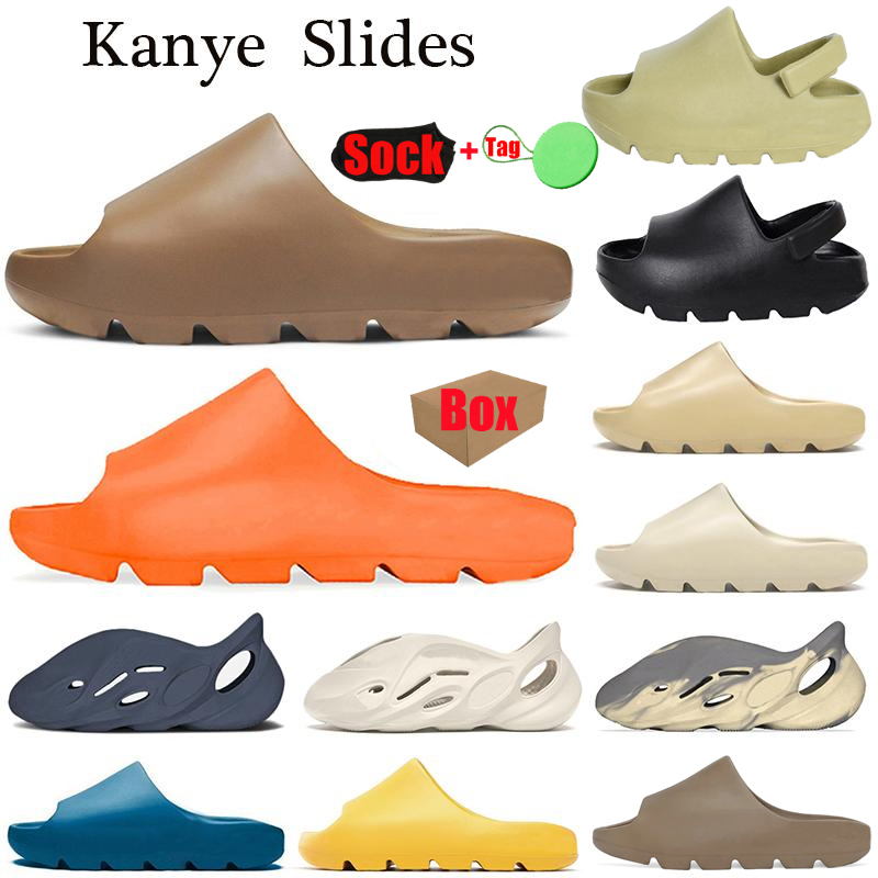 kanye Sandals slip-on 450 Bone slide foam runner men women slippers Enflame Orange Royal Blue sandal Desert sand Resin Moon Grey Earth Brown triple black white, Kid 32-35 (8)
kanye Sandals slip-on 450 Bone slide foam runner men women slippers Enflame Orange Royal Blue sandal Desert sand Resin Moon Grey Earth Brown triple black white, Kid 32-35 (8)