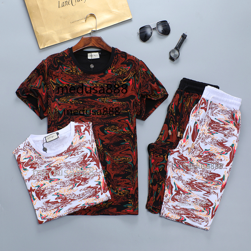 Fashion Summer Mens Tracksuits Set Jogging High Quality T-Shirts Pants 2 Piece Outdoor Sportswear Suit Street Hip Hop Casual Wear Sports 124, Gray
Fashion Summer Mens Tracksuits Set Jogging High Quality T-Shirts Pants 2 Piece Outdoor Sportswear Suit Street Hip Hop Casual Wear Sports 124, Gray