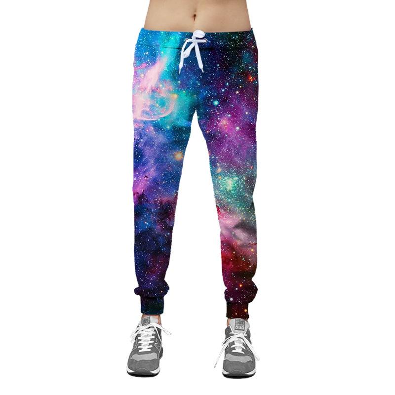 Space Galaxy Print Sport Jogging Pants Men Hipster Hip Hop Streetwear Joggers Sweatpants Harajuku Casual Sports Trousers Men's