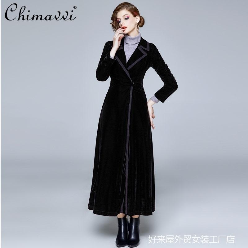 Women's Trench Coats Wear Velvet Coat 2021 Autumn Winter Double Breasted Long Woolen Female Sleeve Casual Overcoat, Tan;black
Women's Trench Coats Wear Velvet Coat 2021 Autumn Winter Double Breasted Long Woolen Female Sleeve Casual Overcoat, Tan;black