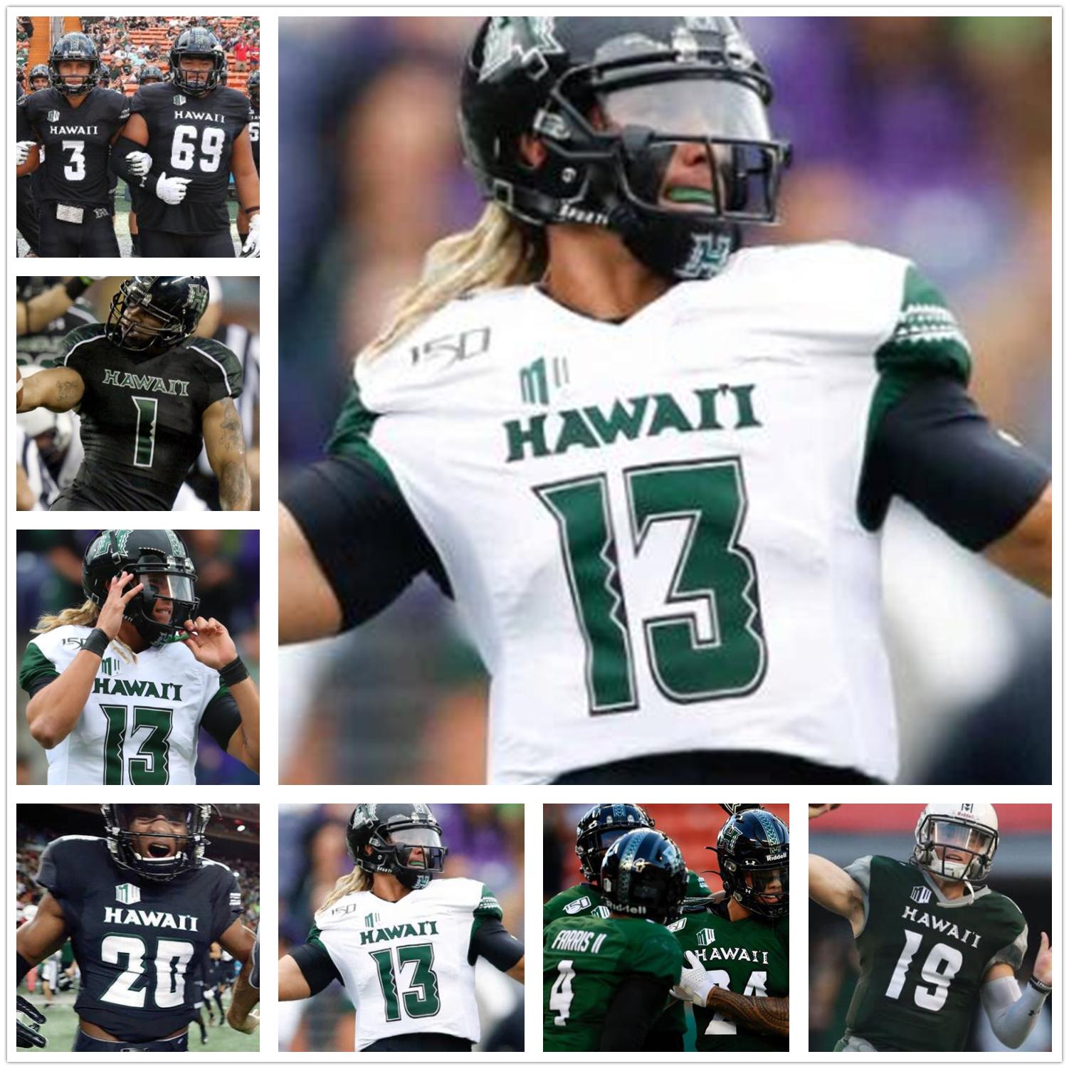 Custom Hawaii 13 Cole McDonald Jersey NCAA Football College 26 Miles Reed 6 Cedric Byrd II 23 Jared Smart mens women youth all stitched, Black
Custom Hawaii 13 Cole McDonald Jersey NCAA Football College 26 Miles Reed 6 Cedric Byrd II 23 Jared Smart mens women youth all stitched, Black