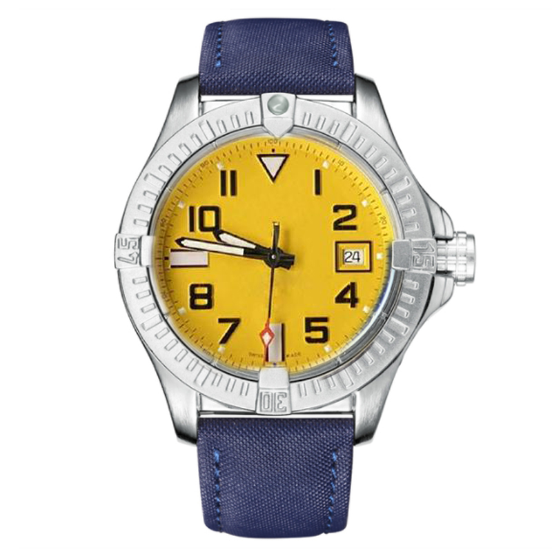 Fashion Luxury designer Men Automatic Mechanical Watches Stainless Steel Yellow Dial Rubber Strap Military Watch Man, Gift box
Fashion Luxury designer Men Automatic Mechanical Watches Stainless Steel Yellow Dial Rubber Strap Military Watch Man, Gift box