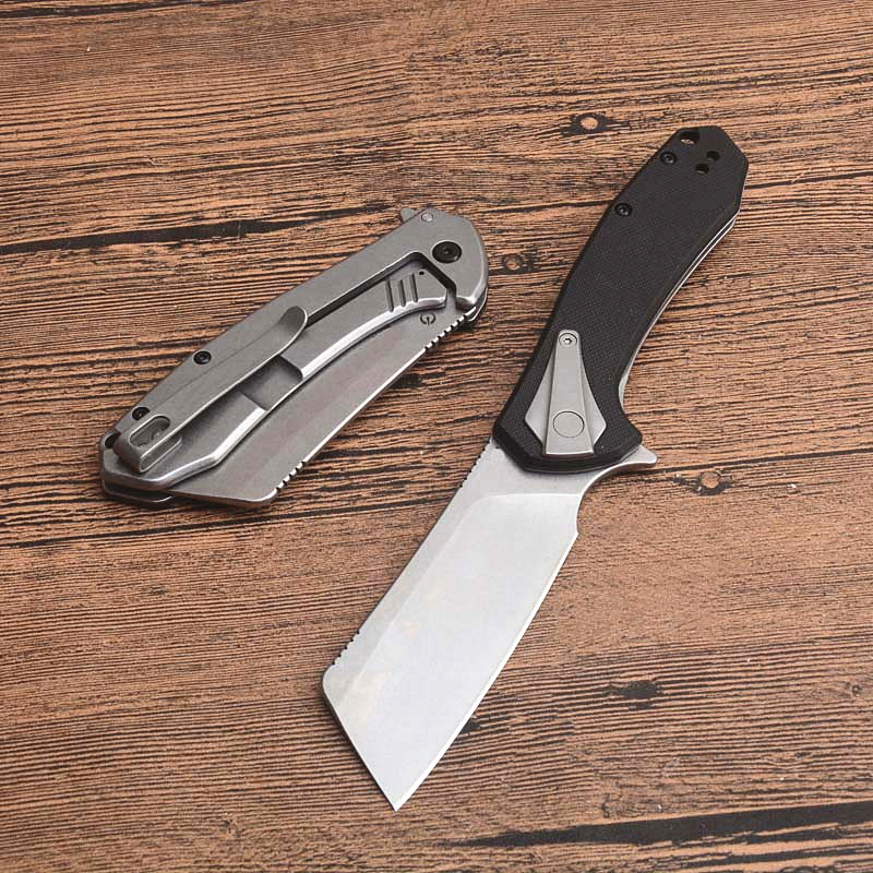 3455 Assisted Fast Open Flipper Folding Knife 8Cr13Mov Stone Wash Tanto Point Blade Black G10 + Steel Handle With Retail Box
3455 Assisted Fast Open Flipper Folding Knife 8Cr13Mov Stone Wash Tanto Point Blade Black G10 + Steel Handle With Retail Box