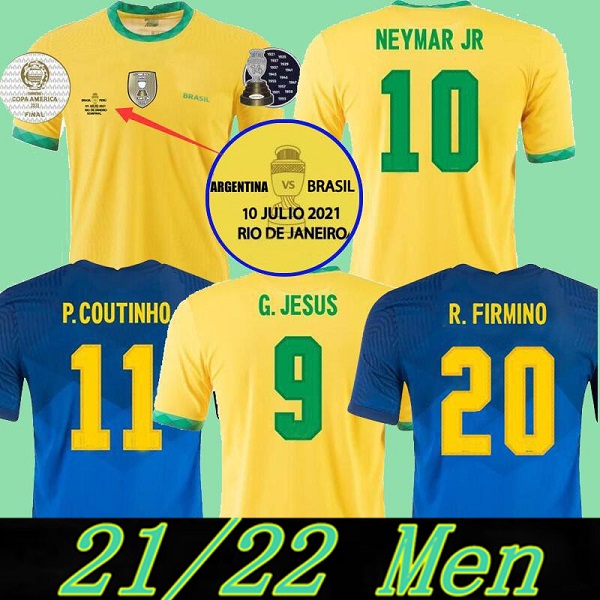 20 21 brazils Richarlison G.JESUS soccer jerseys camiseta Copa America finals 2021 2022 player version COUTINHO FIRMINO Marquinhos Casemiro, Black;yellow
20 21 brazils Richarlison G.JESUS soccer jerseys camiseta Copa America finals 2021 2022 player version COUTINHO FIRMINO Marquinhos Casemiro, Black;yellow