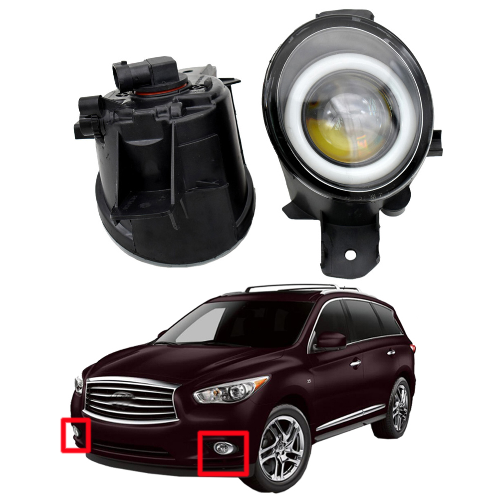 Fog light for Infiniti QX60 2 pcs Styling Angel Eye LED Lens Front Bumper Lamp 12v H11
Fog light for Infiniti QX60 2 pcs Styling Angel Eye LED Lens Front Bumper Lamp 12v H11
