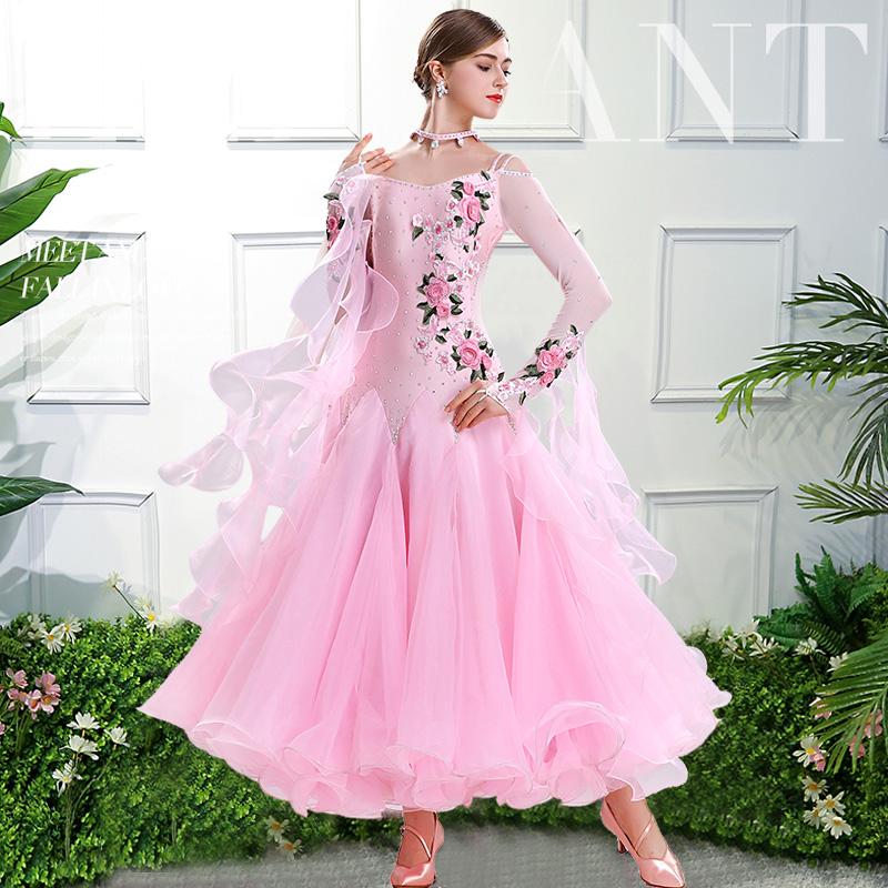 Stage Wear Elegant Ballroom Dance Competition Dresses Women Standard Waltz Tango Foxtrot Performance Clothing Clothes DC4394, Black;red
Stage Wear Elegant Ballroom Dance Competition Dresses Women Standard Waltz Tango Foxtrot Performance Clothing Clothes DC4394, Black;red