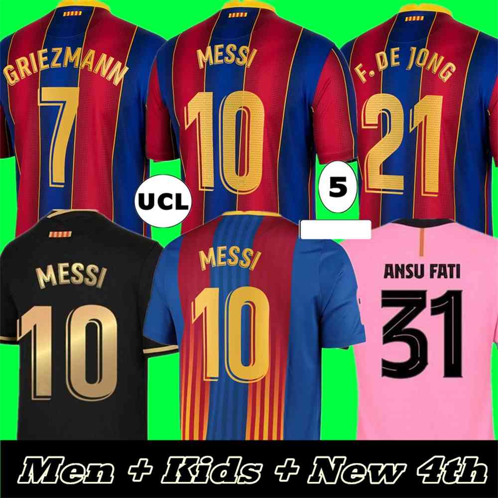Barcelona Maillots MESSI de football shirt 2021 soccer jersey 8 A. INIESTA GRIEZMANN F. DE JONG SUAREZ DEMBELE COUTINHO MALC Men kids kit, Black
Barcelona Maillots MESSI de football shirt 2021 soccer jersey 8 A. INIESTA GRIEZMANN F. DE JONG SUAREZ DEMBELE COUTINHO MALC Men kids kit, Black