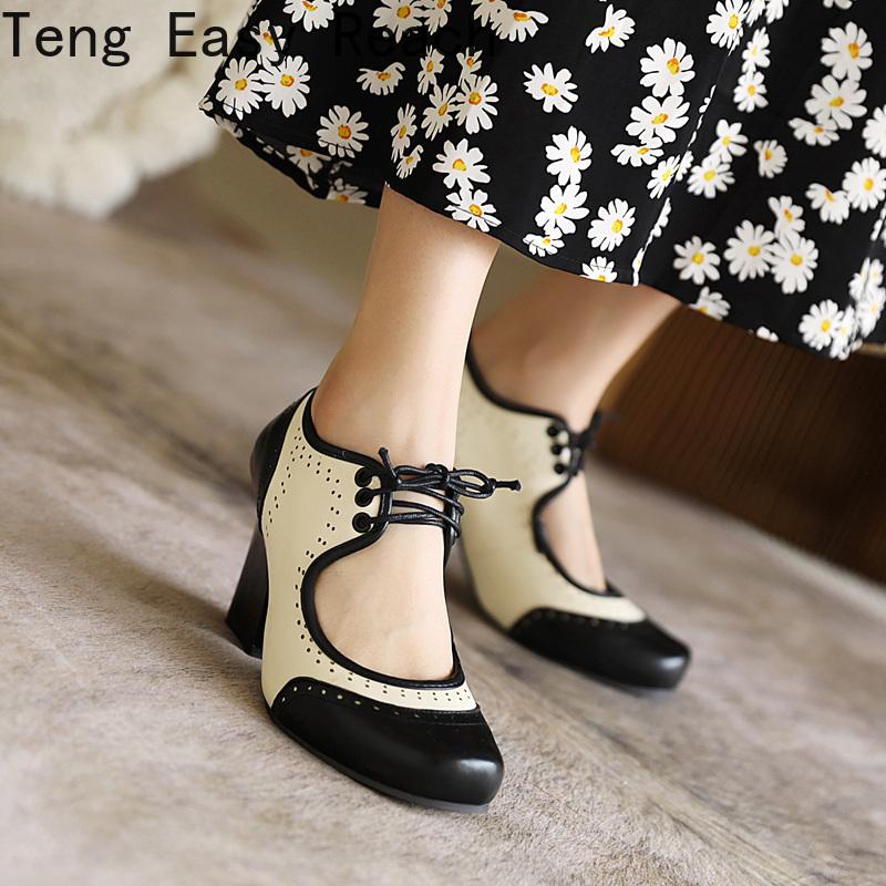 Dress Shoes Fashion Classic Women's High Heels Spring Mary Jane Lace Buckle Round Head Black Large Size 34 -43
Dress Shoes Fashion Classic Women's High Heels Spring Mary Jane Lace Buckle Round Head Black Large Size 34 -43