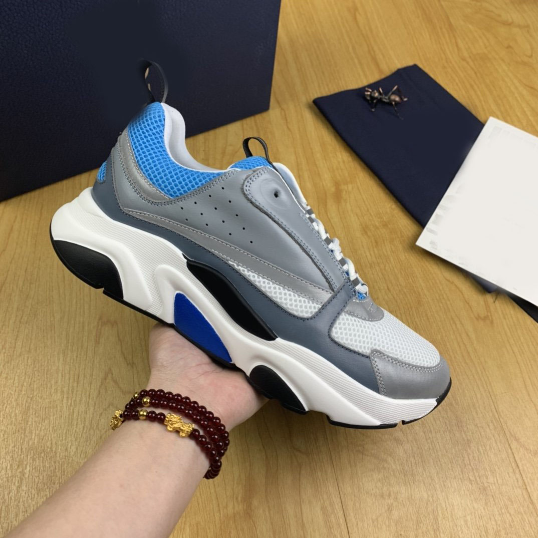 Designers B22 B23 Casual Shoes Men Women Canvas Calfskin Sneakers Obliques White Technical Knit Retro Patchwork Trainers Platform Shoe
Designers B22 B23 Casual Shoes Men Women Canvas Calfskin Sneakers Obliques White Technical Knit Retro Patchwork Trainers Platform Shoe