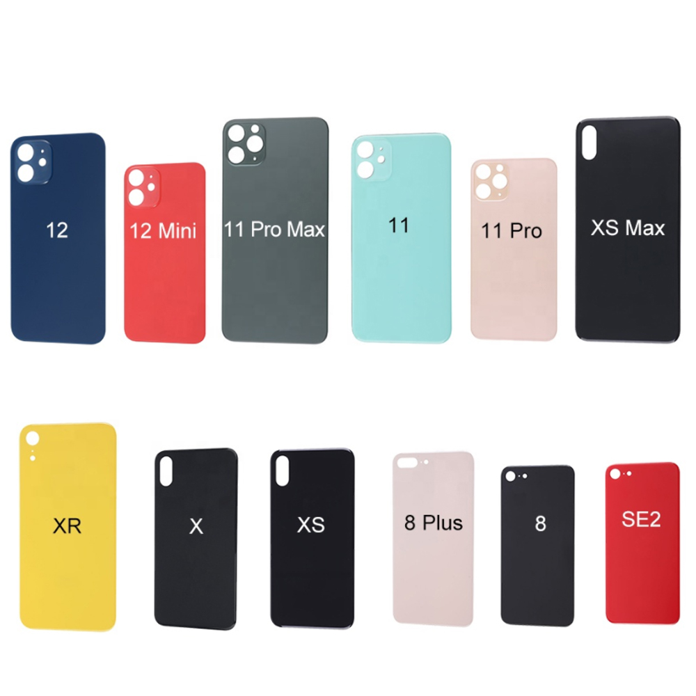 Back cover big hole camera for Iphone Parts Housings 8,xr,xs,11,12 Battery Glass Replacement Wholesale Good Quality by DHL Ready to Ship от DHgate WW