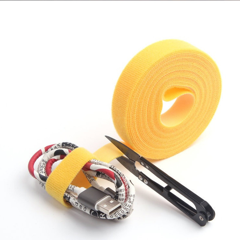 Colorful Double Sided Nylon Adhesive Hook and Loop Fastener Tape sew on Snap Fastener Sewing Accessories Sout Out Tools