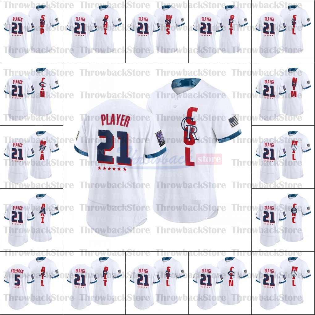 Custom 2021 All Star Game White Flexbase Baseball Authentic Jersey Double Stitched Embroidery Men Women Youth 1, As photo
Custom 2021 All Star Game White Flexbase Baseball Authentic Jersey Double Stitched Embroidery Men Women Youth 1, As photo
