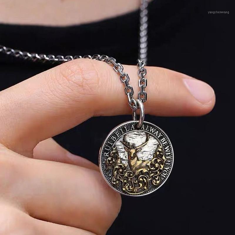 Chains The One Deer Has You Round Brand Necklace Female Retro Fashion Hip-hop Trendy Men's Jewelry Accessories
Chains The One Deer Has You Round Brand Necklace Female Retro Fashion Hip-hop Trendy Men's Jewelry Accessories