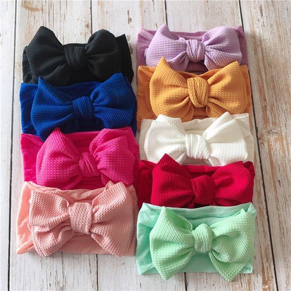 2022 kids hair accessories for girls jojo siwa head bands baby girl hair bows children printed hairbands nylon headwraps boutique