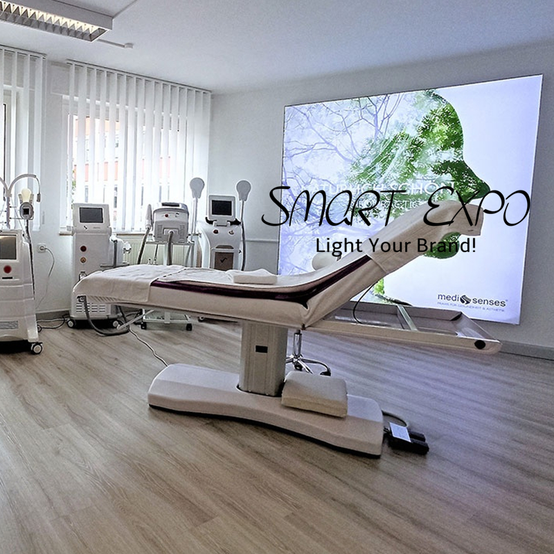Stylish A1 Frameless Fabric LED Light Box Advertising Display with Backlit Panels Printing Graphic