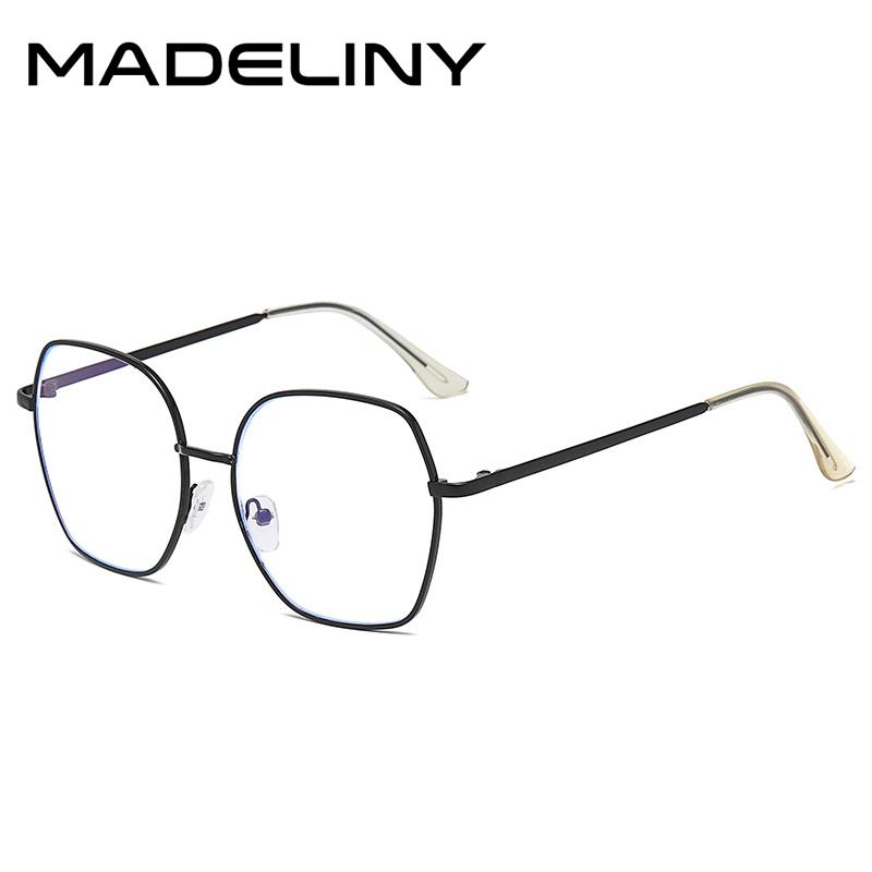 Fashion Sunglasses Frames MADELINY Polygon Blue Light Glasses Women Trending Styles Brand Optical Computer Anti Ray Eyeglasses MA671
Fashion Sunglasses Frames MADELINY Polygon Blue Light Glasses Women Trending Styles Brand Optical Computer Anti Ray Eyeglasses MA671