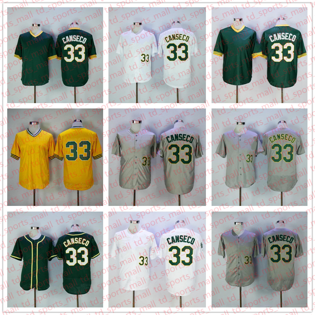 Retro Baseball Vintage 33 Jose Canseco Jersey Men Retire Pullover Flexbase Cool Base Green White Grey Yellow Team Color Stitched Cooperstown Top Quality, As shown in illustration
Retro Baseball Vintage 33 Jose Canseco Jersey Men Retire Pullover Flexbase Cool Base Green White Grey Yellow Team Color Stitched Cooperstown Top Quality, As shown in illustration