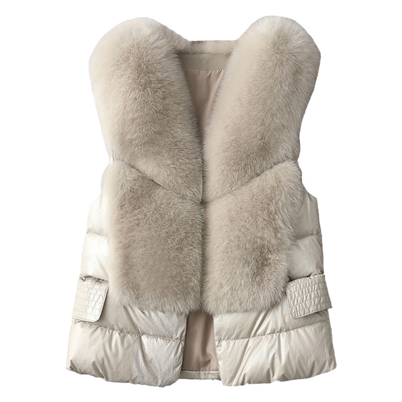 Fur Vest Women's Short Down Feather Imitation Slim Temperament Jacket Autumn And Winter Fashion All-match 211018, Pink
Fur Vest Women's Short Down Feather Imitation Slim Temperament Jacket Autumn And Winter Fashion All-match 211018, Pink