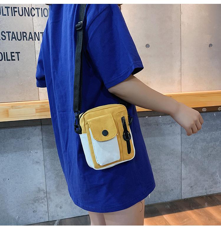 Waist Bags 2021 Women's Style Canvas One Shoulder Small Square Bag Slant Cross Korean Version Chaotiaodi
Waist Bags 2021 Women's Style Canvas One Shoulder Small Square Bag Slant Cross Korean Version Chaotiaodi