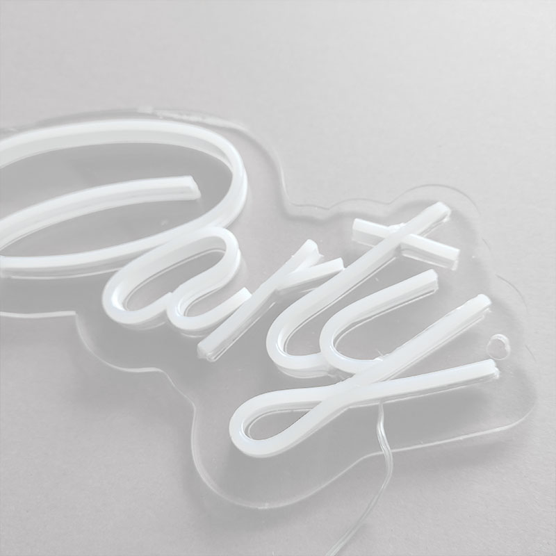 Let's Party Neon Sign Holiday Lighting girl Home Decoration Bar Public Places Handmade Neon Lights 12 V Super Bright