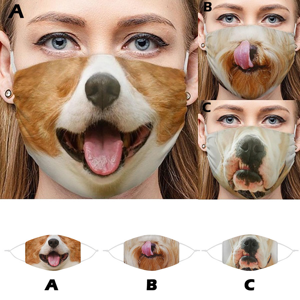 Funny Dog Smile Mask for Women Men Fashionable Print Anti-dust Mouth Cover Decoration Accessories Polyester Cotton Masks
Funny Dog Smile Mask for Women Men Fashionable Print Anti-dust Mouth Cover Decoration Accessories Polyester Cotton Masks