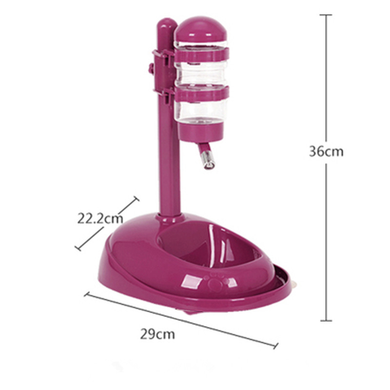 Dog Can Lift Water Cup Hanging Type Non-wet Mouth Automatic Drinking Water Feeder Pet Vertical Cat Drinking Fountain Mobile