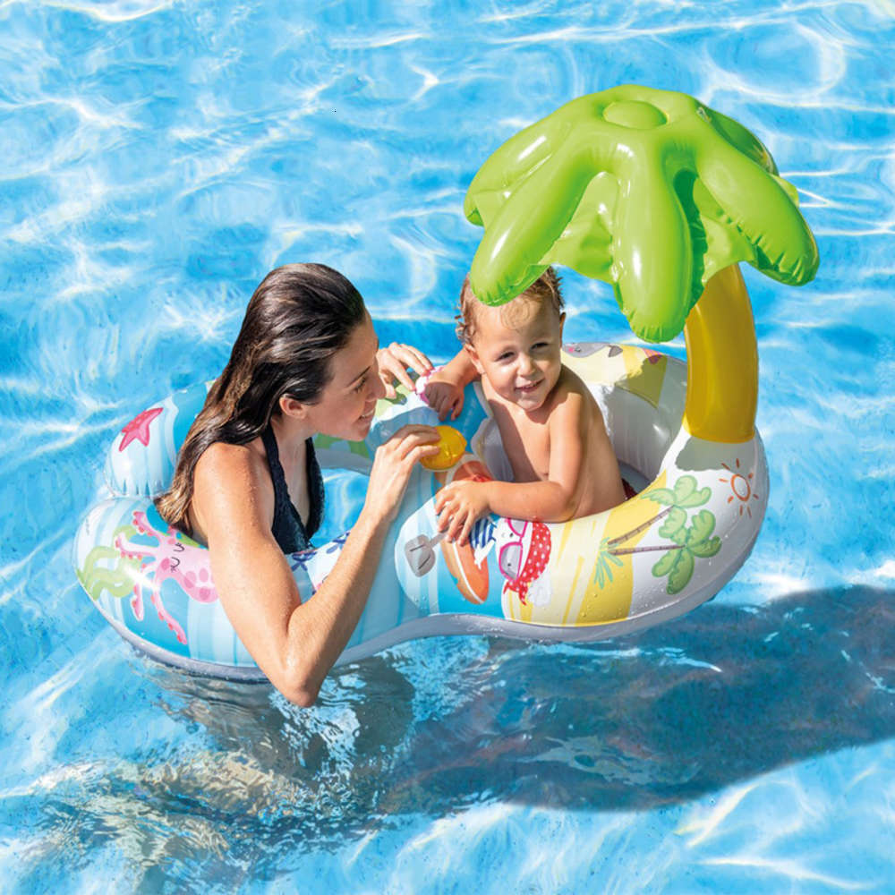 Swimming ring Intex56590 sunshade children's sitting water floating circle inflatable plus parent child swimming toy
Swimming ring Intex56590 sunshade children's sitting water floating circle inflatable plus parent child swimming toy