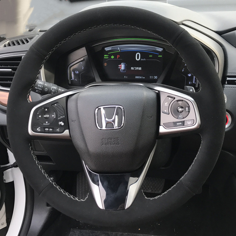 For Honda 10th generation Accord 19 INSPIRE Civic Vezel X-RV DIY custom leather suede car steering wheel cover 
For Honda 10th generation Accord 19 INSPIRE Civic Vezel X-RV DIY custom leather suede car steering wheel cover