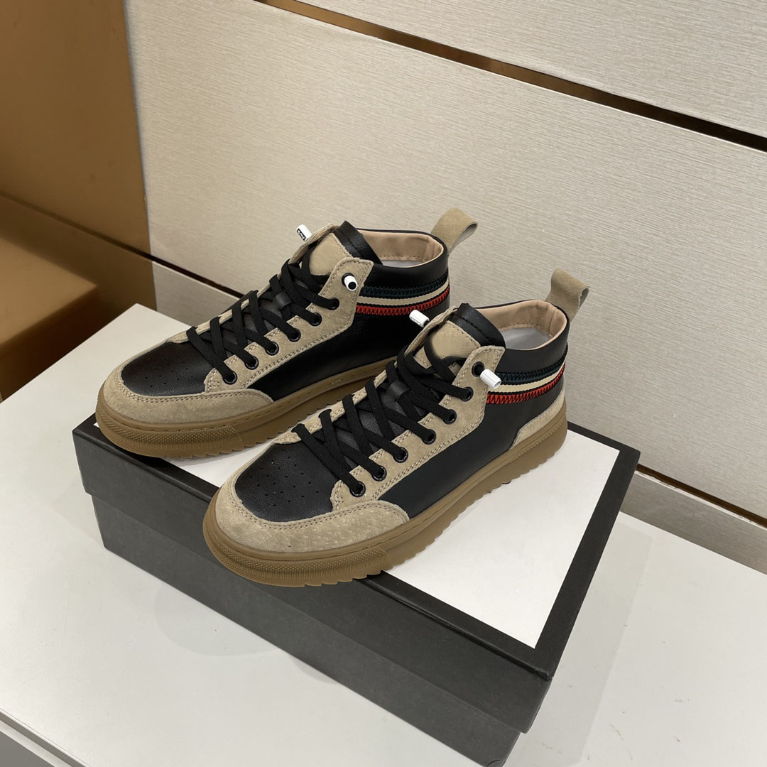 Designers Men shoes America cup techno strech platform real leather included dustbag plus top quality mid-shoes men's flats 39-44