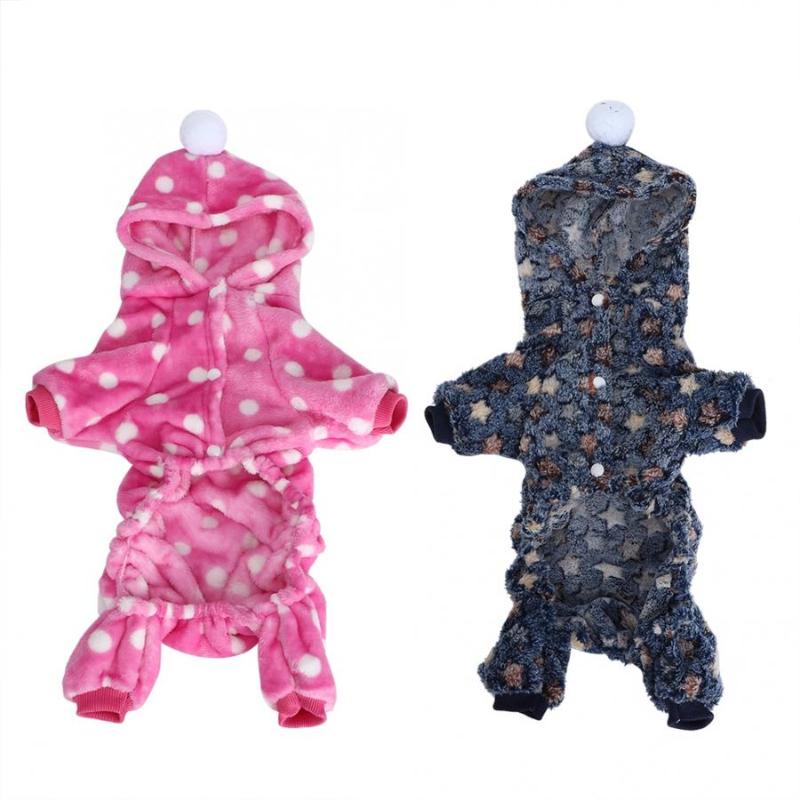 Dog Apparel Small Clothes Autumn Winter Pet Hoodies Jump Suit Warm Pajamas Clothing For Dogs Cats Soft Jumpsuit
Dog Apparel Small Clothes Autumn Winter Pet Hoodies Jump Suit Warm Pajamas Clothing For Dogs Cats Soft Jumpsuit