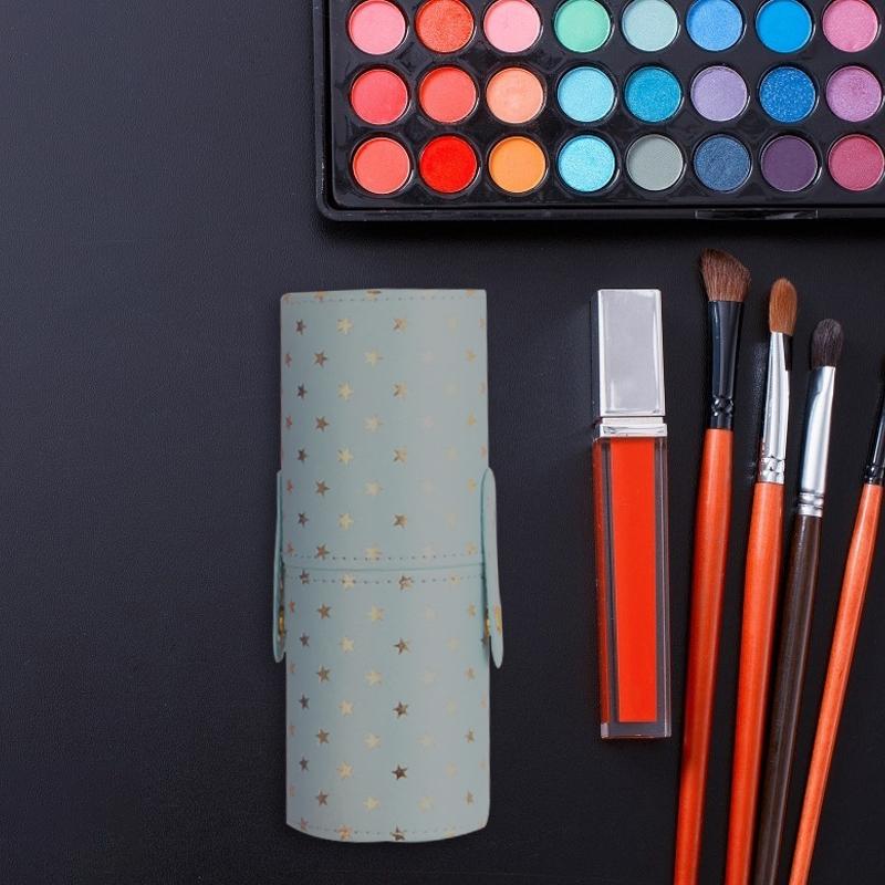 Makeup Brushes Star Series Brush Bucket Waterproof PU Beauty Storage Pack Box Tools