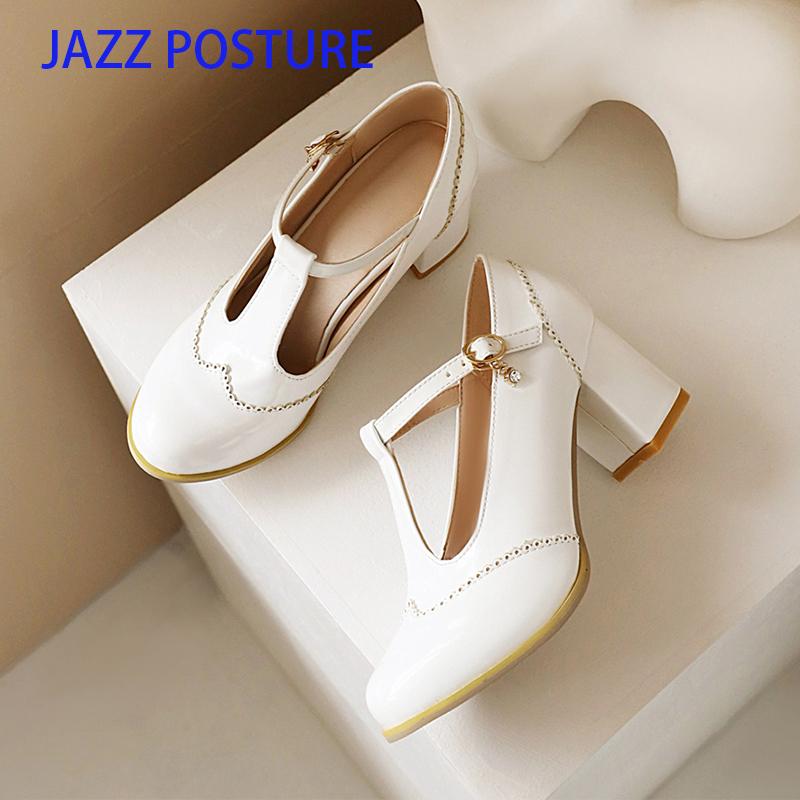 Chunky Heel Platform Mary Jane Shoes Women Round Toe T-Strap High Heels Pumps Black Punk Goth Z773 Dress
Chunky Heel Platform Mary Jane Shoes Women Round Toe T-Strap High Heels Pumps Black Punk Goth Z773 Dress