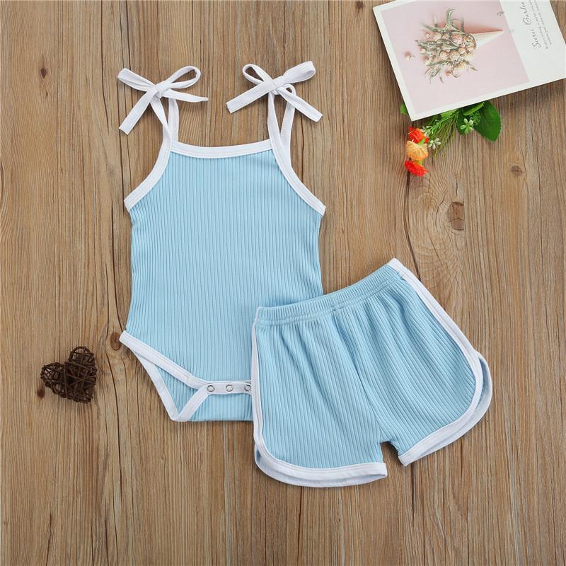 Clothing Sets Baby Contrast Color Clothes Girls Sleeveless Square Collar Sling Romper + Side Split Short Pants Casual Outfits, White
Clothing Sets Baby Contrast Color Clothes Girls Sleeveless Square Collar Sling Romper + Side Split Short Pants Casual Outfits, White
