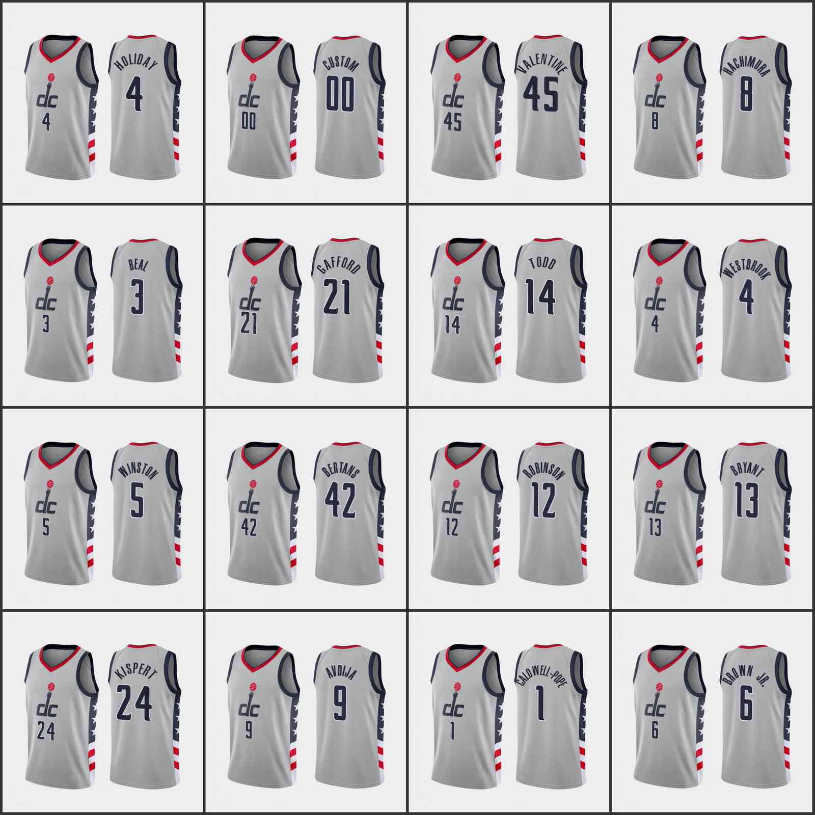 Washington's Wizards's Men Bradley Beal Troy Brown Jr. Rui Hachimura Deni Avdija Denzel Valentine Custom's City's Editio, Black;red
Washington's Wizards's Men Bradley Beal Troy Brown Jr. Rui Hachimura Deni Avdija Denzel Valentine Custom's City's Editio, Black;red