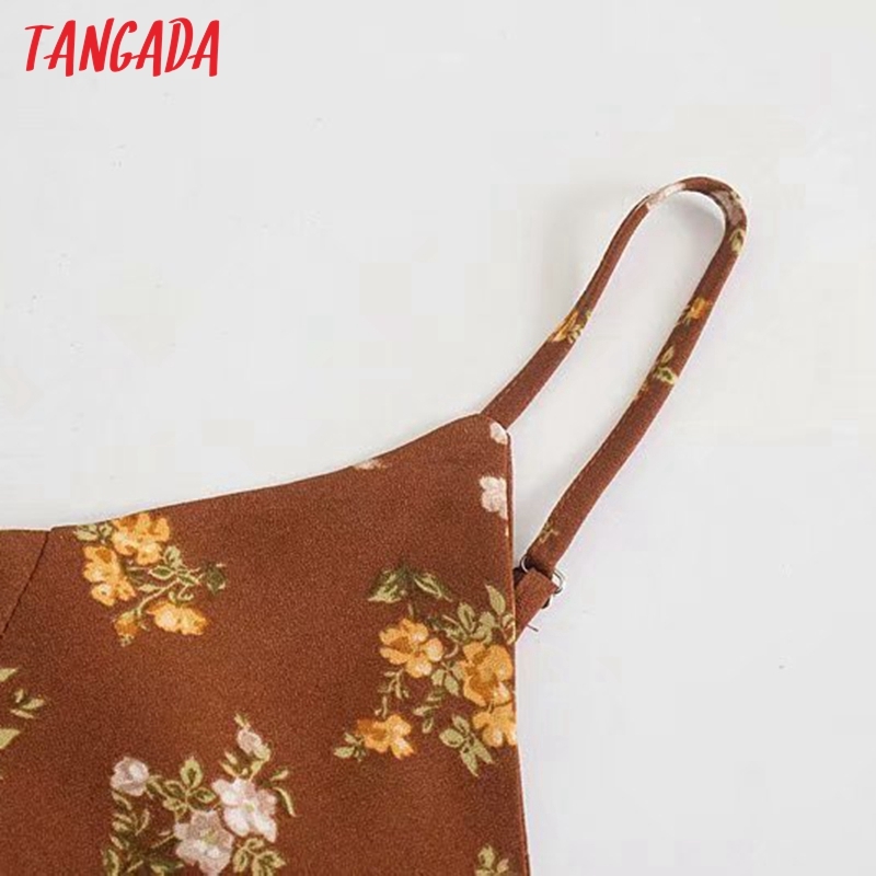 Summer Fashion Women Floral Chiffon Arrival Bow Strap Ladies Party Dress Vestidos 3D54 210416