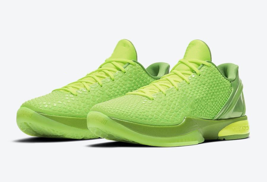 RETURNS 2021 6 PROTRO "Grinch" Basketball Shoes Comes Dressed in a Green Volt Color Combination Upper With Black On The Sides and Crimson Branded Tongues!, #1
RETURNS 2021 6 PROTRO "Grinch" Basketball Shoes Comes Dressed in a Green Volt Color Combination Upper With Black On The Sides and Crimson Branded Tongues!, #1