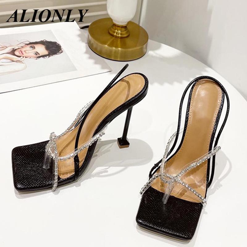 Crystal Rhinestone Sandals For Women 2021 Summer Square Toe Stiletto High Heels Sexy Fetish Stripper Female Shoes Dress, Black
Crystal Rhinestone Sandals For Women 2021 Summer Square Toe Stiletto High Heels Sexy Fetish Stripper Female Shoes Dress, Black