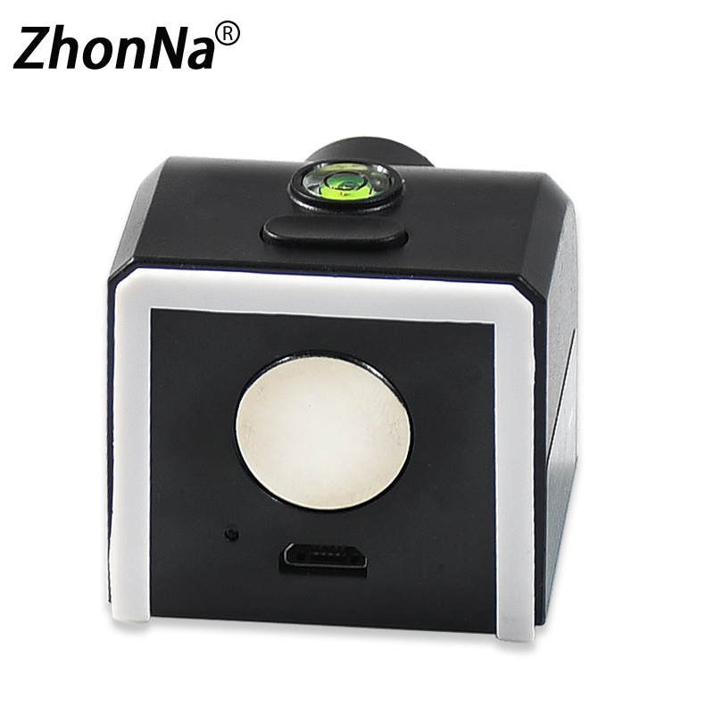 Green Light Measuring Mini Laser Level Portable Lightweight Collimator Positioning Tool USB With Magnetic Adsorption Function