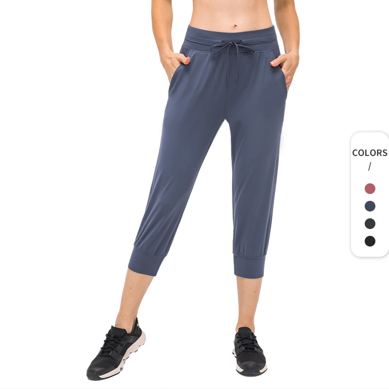 Ready to Rulu Jogger Crop Dry Quickly Womens Capri Yoga Pants Loose Comfy Workout Sweatpants Drawstring Lu Pants, White;red
Ready to Rulu Jogger Crop Dry Quickly Womens Capri Yoga Pants Loose Comfy Workout Sweatpants Drawstring Lu Pants, White;red