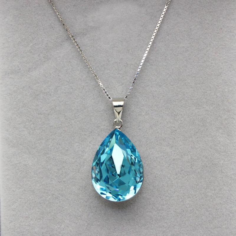 Pendant Necklaces Fashion Water Drop Design Jewellery For Women Made With Austrian Crystal Engagement Jewelry Accessories Bijoux Gift
Pendant Necklaces Fashion Water Drop Design Jewellery For Women Made With Austrian Crystal Engagement Jewelry Accessories Bijoux Gift