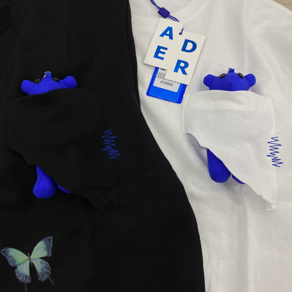 Ader Error T-shirt Teddy Bear Hiphop Top Casual Men Wonen Adererror T Shirt Fast Shipping