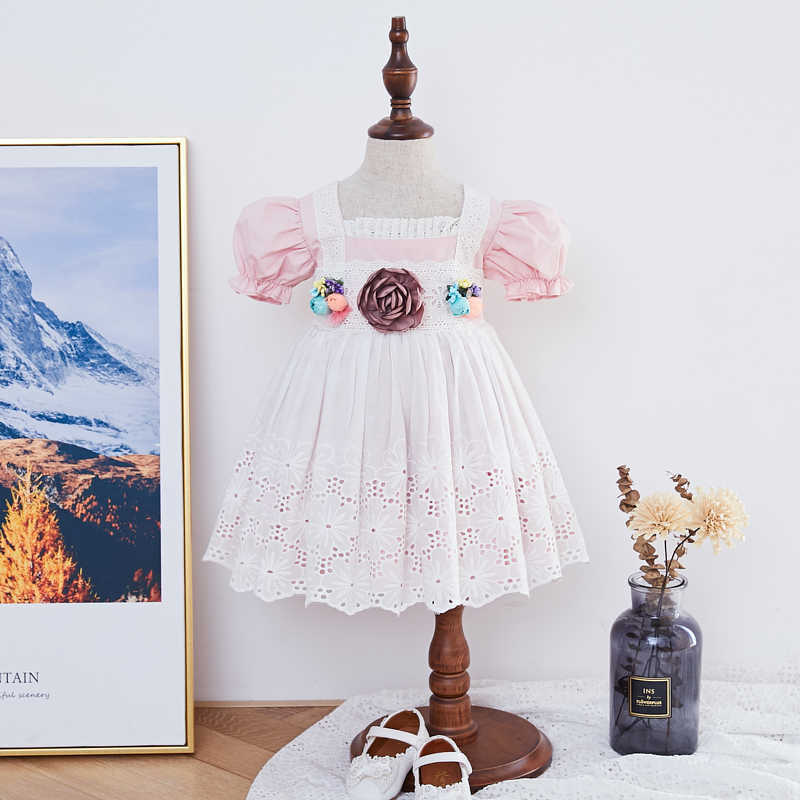 Baby Girl Boutique Frocks Children Summer Flower Vestidos Infant Birthday Party Dress Toddler Girls Spainsh Lolita Dresses 210615, Dress and pants
Baby Girl Boutique Frocks Children Summer Flower Vestidos Infant Birthday Party Dress Toddler Girls Spainsh Lolita Dresses 210615, Dress and pants