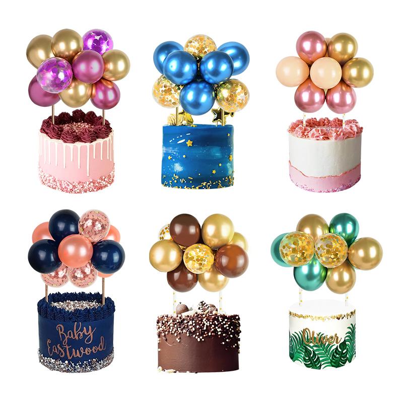 Other Event & Party Supplies 10pcs 5 Inch Metallic Balloon Cake Topper Set Latex Confetti Balloons For Kid Birthday Baby Shower Wedding Deco
Other Event & Party Supplies 10pcs 5 Inch Metallic Balloon Cake Topper Set Latex Confetti Balloons For Kid Birthday Baby Shower Wedding Deco