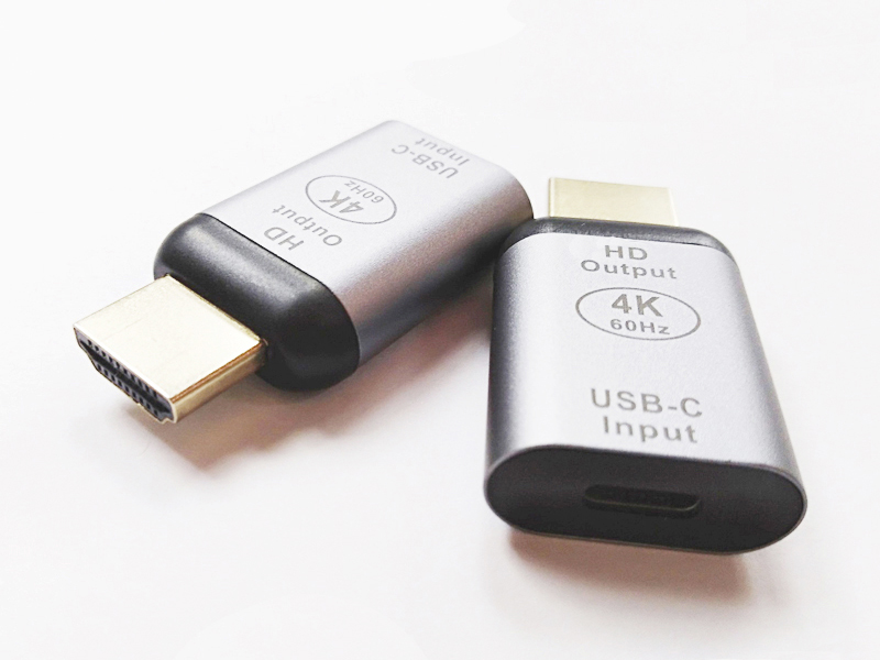 High Quality USB31 Connector TypeC Female to HDMICompatible Male Adapter 4K 60Hz USBC 31 HD Plug Converter1PCS