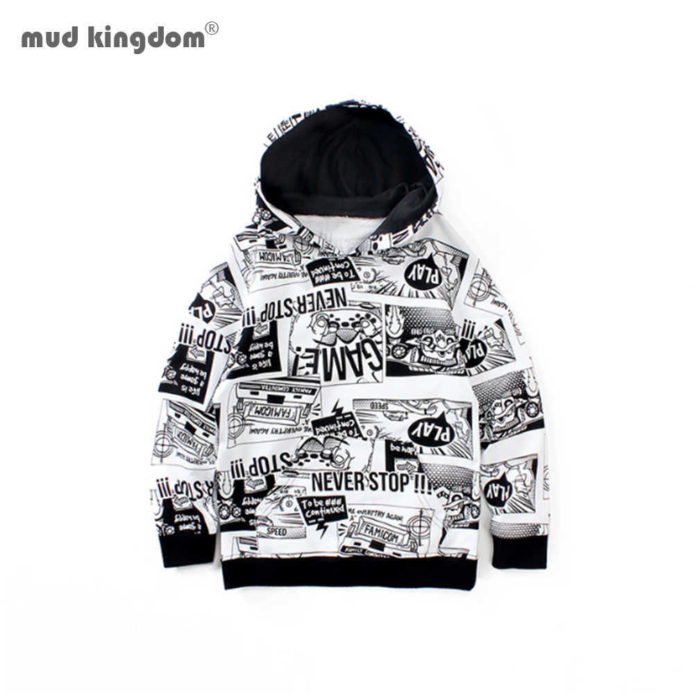 Mudkingdom Big Boys Fashion Hoodies Long Sleeve Autumn Cartoon Comics Printing Pattern Children Clothing Kids Winter Clothes 210615, Black
Mudkingdom Big Boys Fashion Hoodies Long Sleeve Autumn Cartoon Comics Printing Pattern Children Clothing Kids Winter Clothes 210615, Black