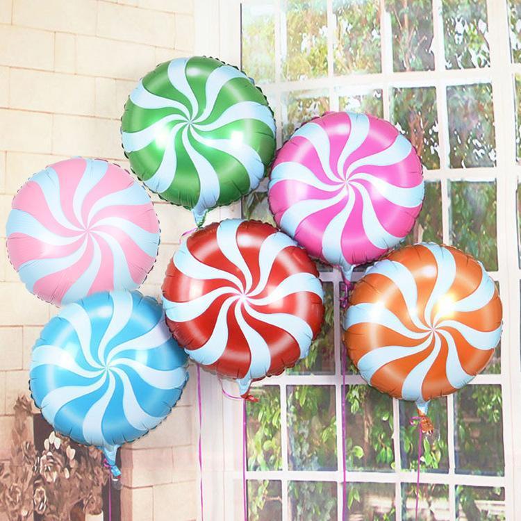 Party Decoration 18 Inch Colorful Candy Round Lollipop Aluminum Foil Balloon Baby Gender Reveal Shower Decorations
Party Decoration 18 Inch Colorful Candy Round Lollipop Aluminum Foil Balloon Baby Gender Reveal Shower Decorations